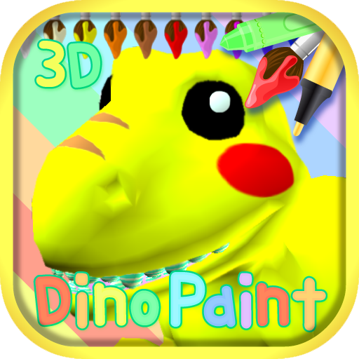 Dinosaur Coloring 3D - AR  Icon