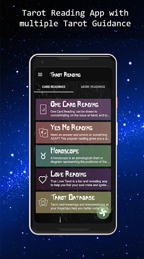 Tarot Reading Screen 2
