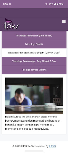 ILPKS : ILP Kota Samarahan Screen 3