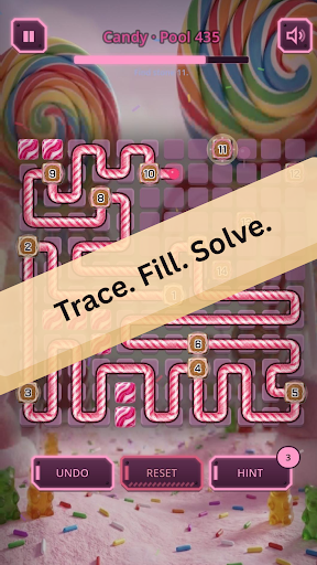 ZipPath: Number Line Puzzle screenshot 2