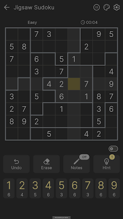Game screenshot Jigsaw Sudoku apk download
