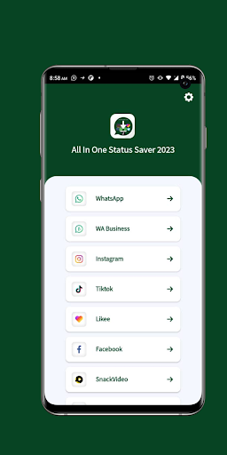 All In One Status Saver 2023 Screen 2