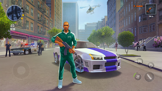 Gangs Town Story MOD APK 0.25.4 (Money) Android Gallery 1