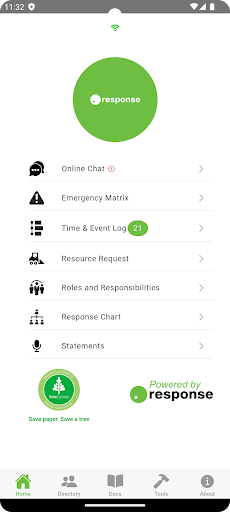 response Screen 2