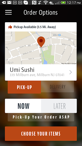 Umi Sushi Screen 2