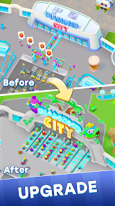Screenshot 9 Diamond City: Idle Tycoon android