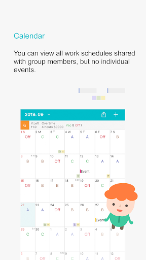 MYSHIFT - Shift Schedule App Screen 2