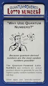 Quantum-Powered Lotto Numbers