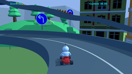 Space Race Advertising Screen 2