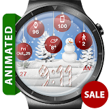Christmas Snow HD Watch Face icon