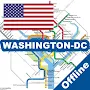 Washington DC Bus Map Offline