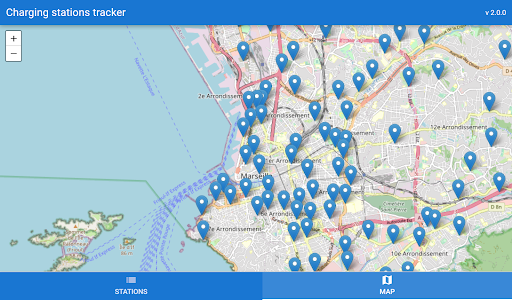 Charging station tracker Screen 3
