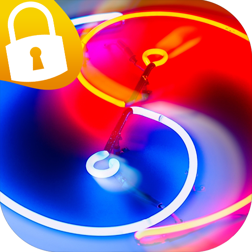 Neon Lamp Passcode Lock Screen logo