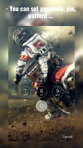 Motocross Lock Screen Screen 2
