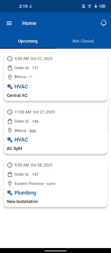iServices Company Screen 2