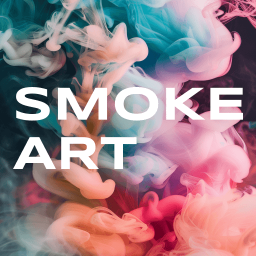 SmokeArt - Text added - AppWisp.com