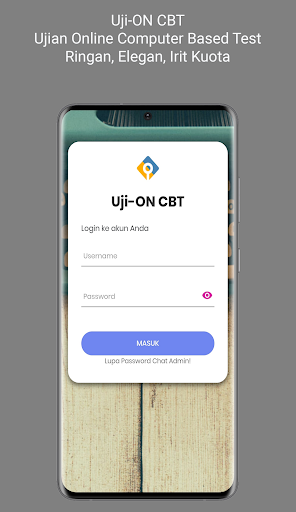 Android application Uji-ON CBT Siswa screenshort