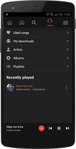 Kamba Music Screen 3