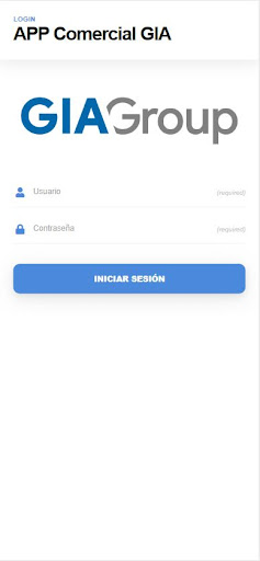 Android application Comercial GIA screenshort