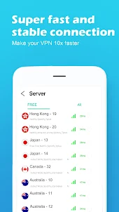 VPN - Fast Secure Stable