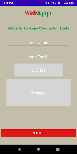 WebApp  Website To App Maker