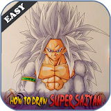 How To Draw Super Saiyan Easy icon