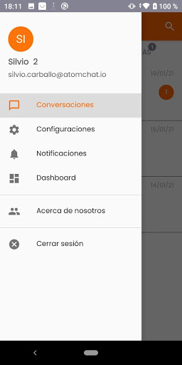 AtomChat Screen 3