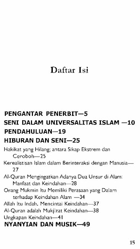 Islam Bicara Seni - Qardhawi Screen 2