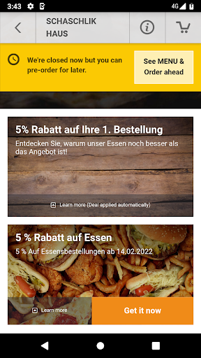 Schaschlik Haus Rostock Screen 3