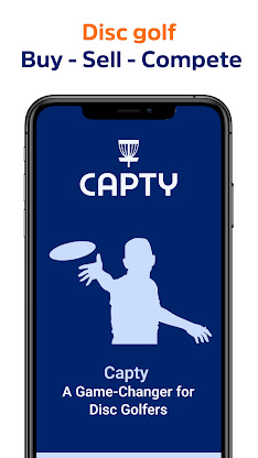 Capty Disc Golf App screenshot 1