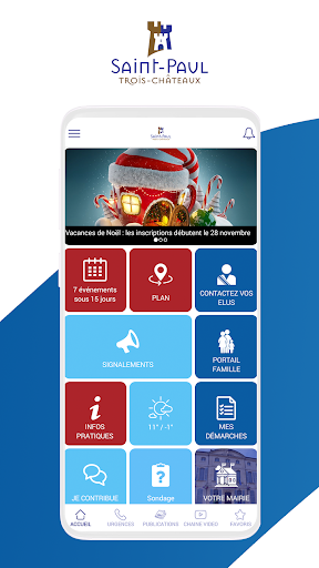 Android application SP3Connect screenshort