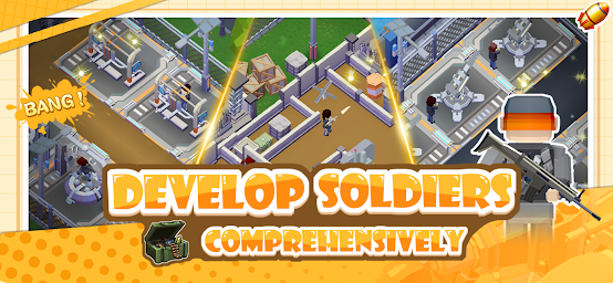 Idle Military Base Tycoon Game