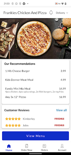 Frankies Chicken And Pizza Screen 2