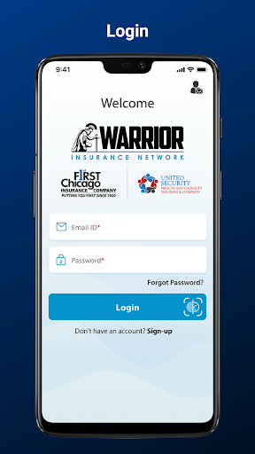 Warrior Mobile Screen 2
