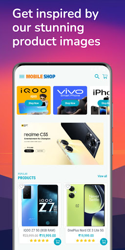Mobile Shop Screen 3
