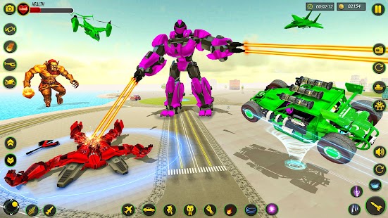Bee Robot Car Transform Games Screenshot