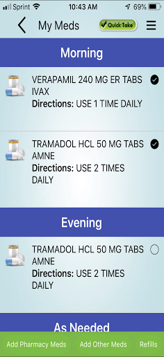 Universal Rx Screen 2
