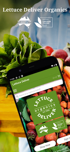 Android application Lettuce Deliver screenshort