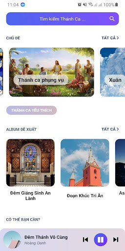 Android application Thánh Ca - Thanh Ca Công Giáo screenshort