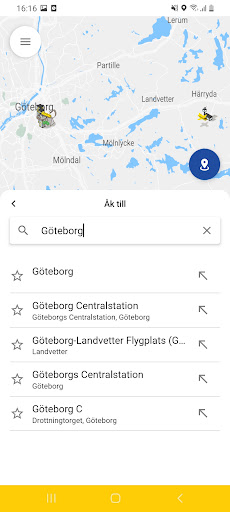 Taxi Göteborg Screen 3