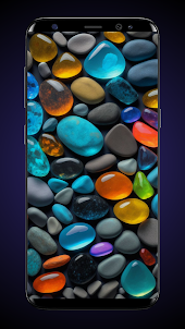 Colorful Stones Wallpaper