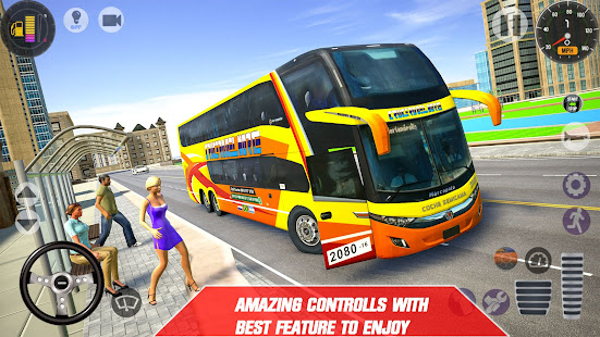 Bus Simulator Coach Bus Games android2mod screenshots 3
