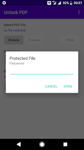 Screenshot 2 Desbloquear PDF: Eliminar cont android