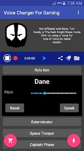 Voice Changer Mic for Gaming - Screenshot