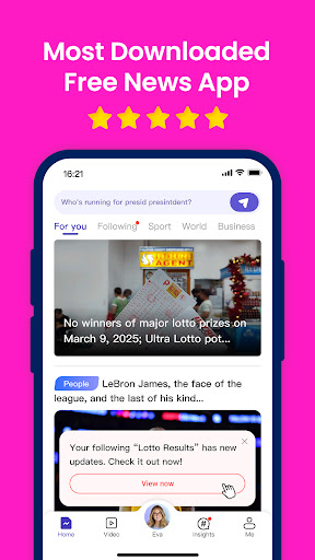 NewsDay - Live information Screenshot 1 - AppWisp.com