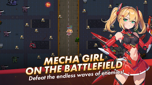 Mecha Girls Survivor 1.00.23 APK + Mod (Mod Menu / God Mode / High Damage) for Android