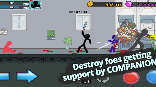 Anger of stick 5 MOD APK v1.1.79 (Unlimited Money/Gems) Gallery 6