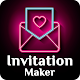 Invitation Card Maker Free Greeting Cards, Invites Laai af op Windows