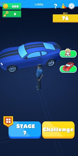 Android application Hops Over The Car ! screenshort