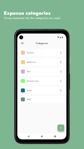 Moneytor - Expense manager Screen 2